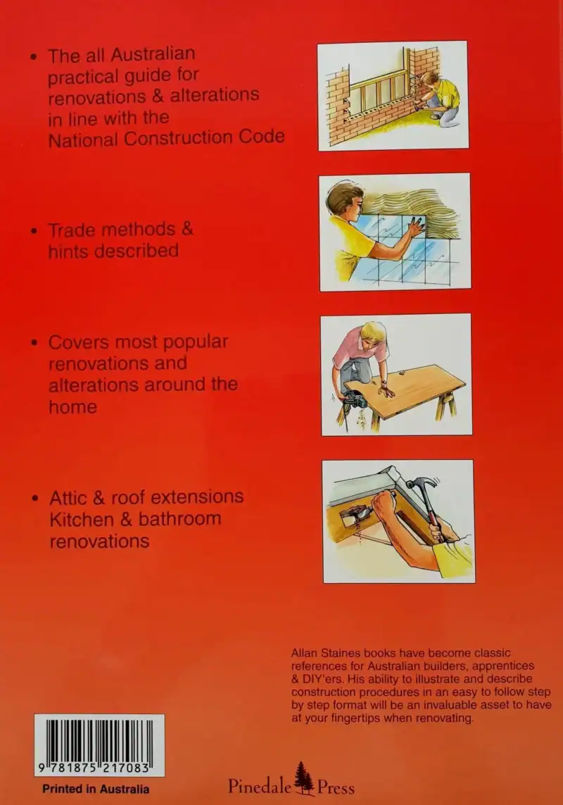 3-Pack: Allan Staines Decks & Pergolas Manual + House Building Manual + Renovator's Manual - Image 4